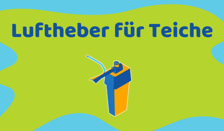 Luftheber für Teiche: Teich Sauerstoffversorgung leicht erklärt (Ratgeber)