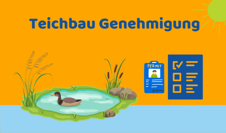 Teichbau Genehmigung: Das musst du wissen (notwendig?)